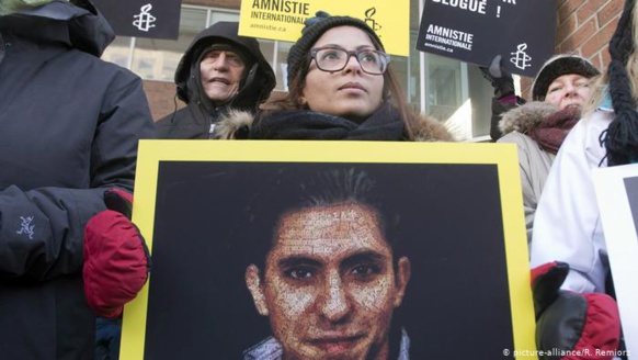 رسالة من زوجة المدون السعودي رائف بدوي لزوجها المعتقل رسالة من زوجة المدون السعودي رائف بدوي لزوجها المعتقل