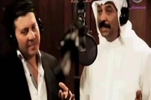 هاني شاكر وعبادي الجوهر في أغنية مصورة بعنوان "مصر السعودية تريد"