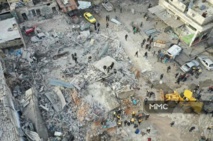 بعض الدمار الذي خلفه القصف في منطقة الصناعة بادلب بعض الدمار الذي خلفه القصف في منطقة الصناعة بادلب