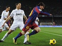 مهاجم برشلونة ليونيل ميسي يتوج هدافا لدوري أبطال أوروبا هذا الموسم