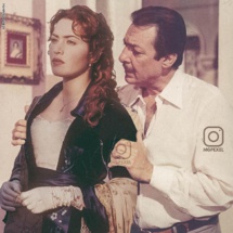 مشهد يجمع الممثل المصري الراحل رشدي أباظة بالممثلة الأمريكية كيت وينسليت