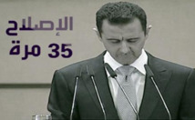 الأسد لايزال مصراً بأن سورية لا تواجه مشكلة سياسية بل مشروع فتنة ومؤامرة