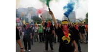 العمال في تايوان يتظاهرون للمطالبة بظروف أفضل واكثر أمانا 
