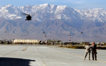 اصابة طائرة رئيس هيئة الاركان الاميركي بصاروخ خلال توقفها في قاعدة أفغانية