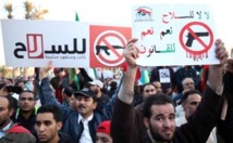  ليبيون يتظاهرون ضد التطرف والفوضى بعد هدم الأضرحة واستقالة وزير 