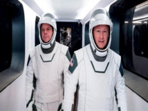 رائدا فضاء أمريكيان يلتحمان مع محطة الفضاء الدولية بمهمة تاريخية رائدا فضاء أمريكيان يلتحمان مع محطة الفضاء الدولية بمهمة تاريخية