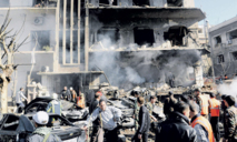 الجيش الحر يتبني تفجير ناجم عن عبوتين ناسفتين في وسط دمشق