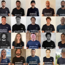 نجوم كرة القدم يشاركون في مبادرة فيفا لنبذ العنصرية نجوم كرة القدم يشاركون في مبادرة فيفا لنبذ العنصرية