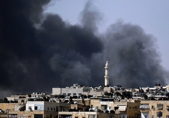 اشتباكات في جنوب دمشق واحياء في حلب غداة تباين اميركي روسي بشأن سوريا