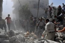 عشرات القتلى في غارة بشمال غرب سوريا والابراهيمي يزور دمشق الجمعة