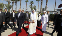 أمير قطر في غزة في أول زيارة لرئيس دولة للقطاع منذ سيطرة حماس عليه