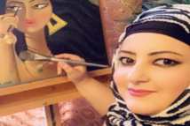 الفنانة العراقية عبير العيداني : الحركة التشكيلية العربية تسير ببطء