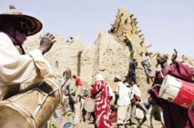 صورة ارشيفية لاحد الاضرحة في مدينة الـ 333 ولياً في تمبكتو شمال مالي