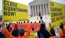تظاهرة في واشنطن للمطالبة باغلاق سجن غوانتانامو "فوراً"