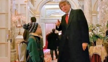 مشهد ترامب في فيلم وحدي في المنزل