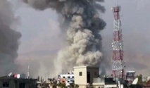 اشتباكات داخل سجن ادلب في شمال غرب سوريا بعد اقتحامه وتحرير سجناء اشتباكات داخل سجن ادلب في شمال غرب سوريا بعد اقتحامه وتحرير سجناء
