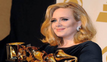 أديل تفوز بجائزة أفضل أغنية فردية عن أغنية في فيلم جيمس بوند