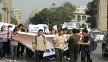 رجعوا التلامذه...الثورة المصرية تعيد تلاميذ المدارس للحياة السياسية بعدغياب