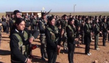 نساء في صلب المواجهات ... الاكراد السوريون يشكلون كتيبة من 150 امرأة