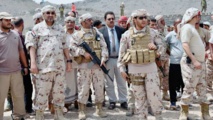 رئيس المجلس الانتقالي الجنوبي عيدروس الزبيدي في عدن (المجلس الانتقالي الجنوبي)