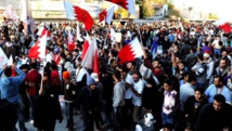 المنامة ، مشهد من مظاهرات الانتفاضة