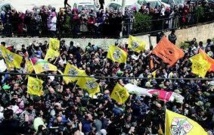 غضب في الضفة الغربية خلال تشييع ثلاثة فلسطينيين وعباس يتهم اسرائيل