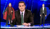 باسم يوسف يواصل سخريته من مرسي والاخوان بعد اسبوع من التحقيق معه