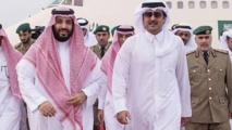 أمير قطر بحث مع ولي عهد السعودية العلاقات الثنائية بين البلدين (وكالة الأنباء السعودية)