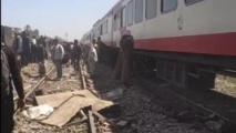 صورة ارشيفية من صدام القطارات المصرية