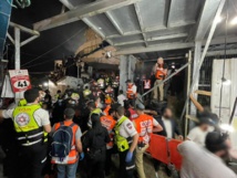 44 قتيلاً في تدافع خلال احتفال يهودي شمالي إسرائيل 44 قتيلاً في تدافع خلال احتفال يهودي شمالي إسرائيل