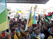 متظاهرون من الامازيغ يقتحمون مقر المؤتمر الوطني الليبي