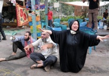 انصار لمرسي يحرقون ثلاثة كنائس بوسط مصر