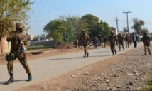 مواجهة مثيرة بين الشرطة ورجل مسلح في قلب اسلام اباد بباكستان