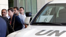 مفتشو الامم المتحدة حول الاسلحة الكيميائية دخلوا لبنان قادمين من سوريا 