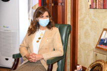 السفيرة نبيلة مكرم وزيرة الهجرة وشئون المصريين بالخارج السفيرة نبيلة مكرم وزيرة الهجرة وشئون المصريين بالخارج