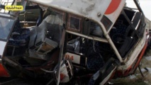  وفاة 12 شخصاً وجرح 34 في انقلاب حافلة شرقي مصر