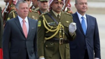 الملك عبدالله الثاني التقى رئيس إسرائيل سراً في عمّان