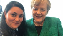 لمياء قدور مع انجيلا ميركل لمياء قدور مع انجيلا ميركل