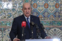 الرئيس الجزائري  عبد المجيد تبون