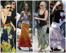 التنورات الطويلة أنوثة ووقار التنورات الطويلة أنوثة ووقار