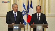 هولاند  و نتانياهو - ارشيف