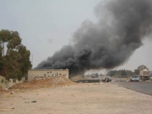 مقتل جنديين وحريق هائل في بنغازي في اول ايام عيد الاضحى المبارك