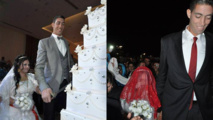 أطول رجل في العالم يتزوج سورية تصغره بـ 10 سنوات وتقصره بمتر