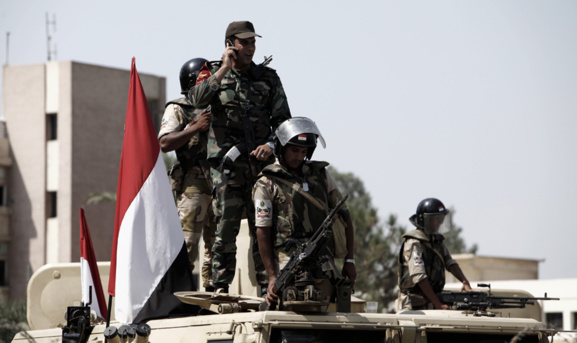 تزايد الهجمات على قوات الامن المصرية