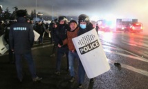 الامن في مواجهة المتظاهرين بكازاخستان الامن في مواجهة المتظاهرين بكازاخستان