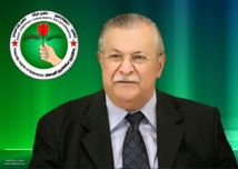 الرئيس العراقي جلال طالباني الرئيس العراقي جلال طالباني