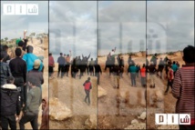 " عناصر الجو.لاني" يهاجمون النازحين بأطمة بالرصاص الحي " عناصر الجو.لاني" يهاجمون النازحين بأطمة بالرصاص الحي