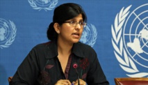 المتحدثة باسم مكتب الأمم المتحدة لحقوق الإنسان رافينا شامداساني المتحدثة باسم مكتب الأمم المتحدة لحقوق الإنسان رافينا شامداساني