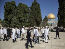  مستوطنون يقتحمون باحات المسجد الأقصى  في ذكرى النكبة 
