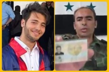 ابن مؤسس الجيش الحر مع الصورة الشهيرة لانشقاق والده
